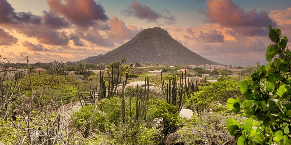 Aruba mountains